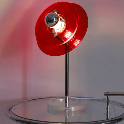 Rynx | AstroVibe Modern Acrylic Table Lamp | Space-Saucer Design | Unique | Mood Light | Home Decor