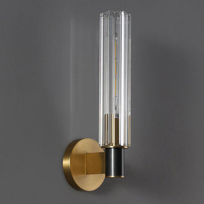 Rynx | Gloriana Crystal Wall Sconce | Modern Brass | 1/2 Lights | Elegant Lighting