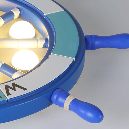 Rynx | NautiGlow Children's Room LED Ceiling Lamp | Sailboat Design | Cartoon Style | Ambient Lighting