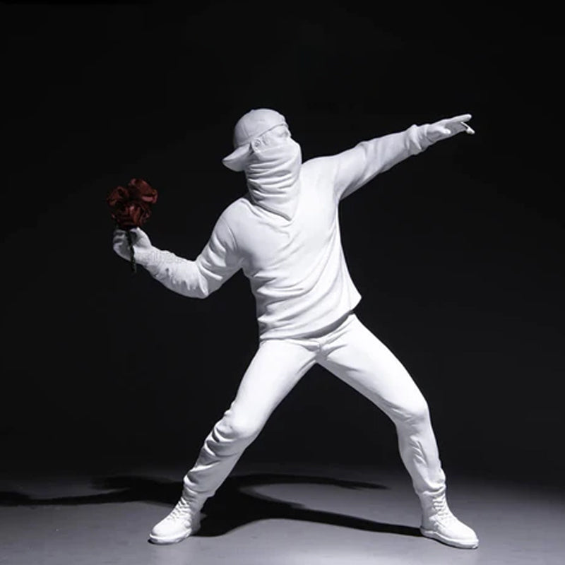 Rynx | Banksy Flower Rioter Ornament