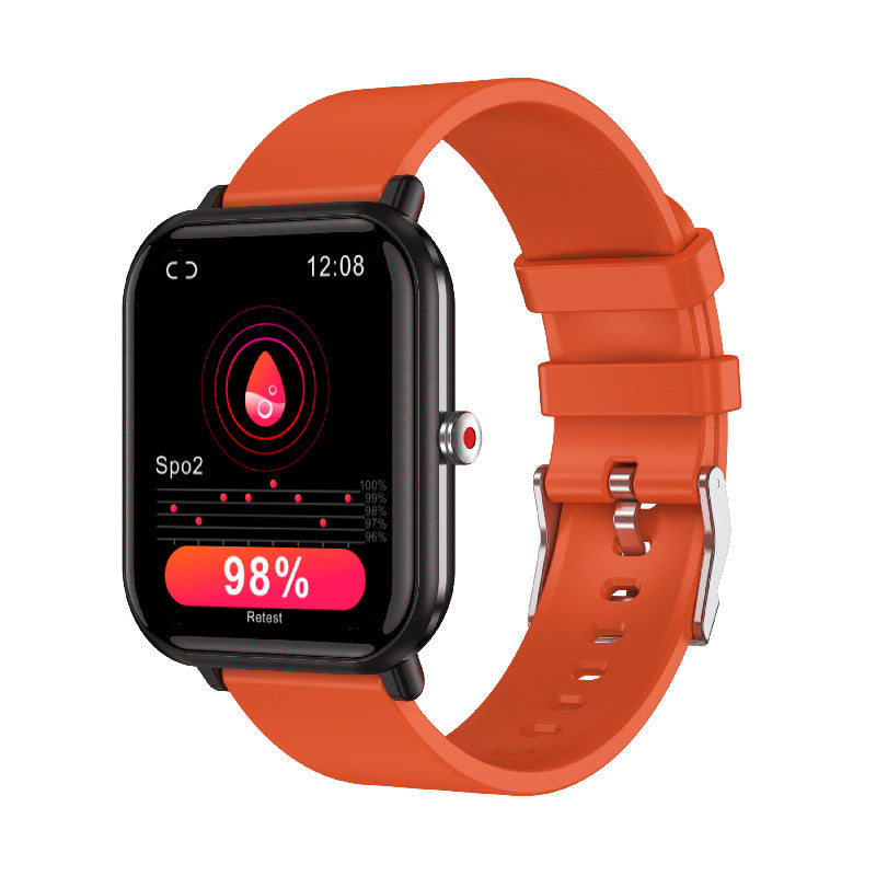 Rynx | Suitable for Android Smartwatch Huaqiang Blood Pressure Measurement Heart Rate Monitor Blood Oxygen Fitness Bracelet Watch