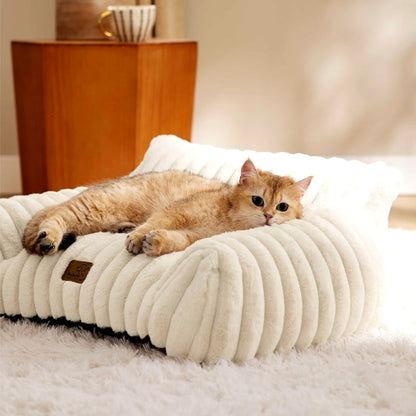Rynx | Warm Plush Cat and Dog Bed for Winter Comfort