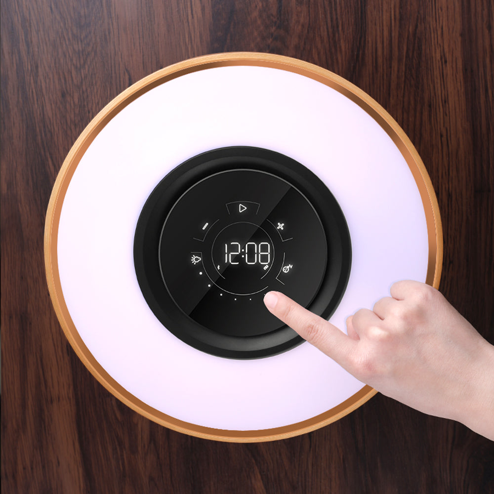 Rynx | The Modern Series Table Lamp with Speaker and Wireless Charger