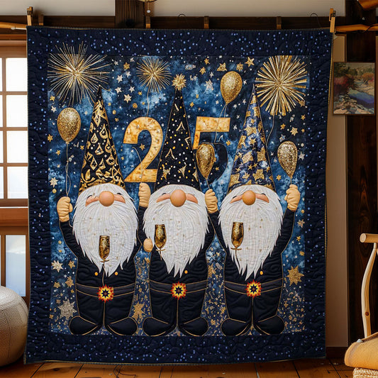 Rynx | Midnight Gnome Cheers Quilt