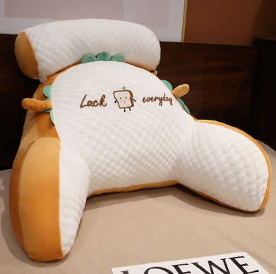 Rynx | Soft fluffy triangular reading pillow