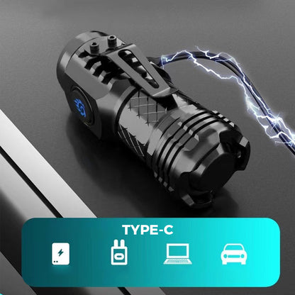 Rynx | Mini flashlight with three-eyed monster