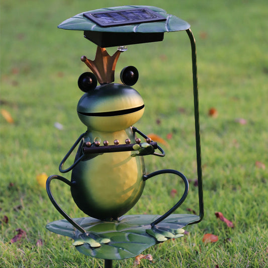 Rynx | GardenFrog Solar-Powered Decorative Light – Playful Outdoor Floor Lamp