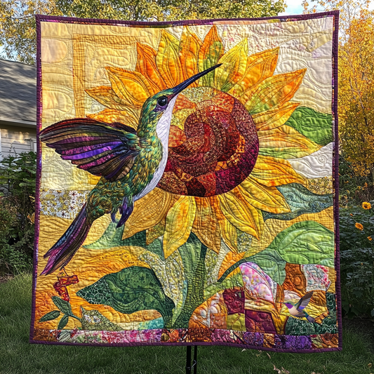 Rynx | Hummingbird's Nature Ballet Quilt