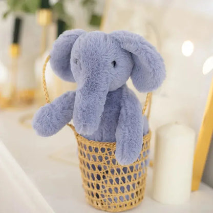 Rynx | Shady Plush Fluffy Animal Stuffed Toys - Elephants, Teddy Bears, Pandas, and Dinosaurs for Children