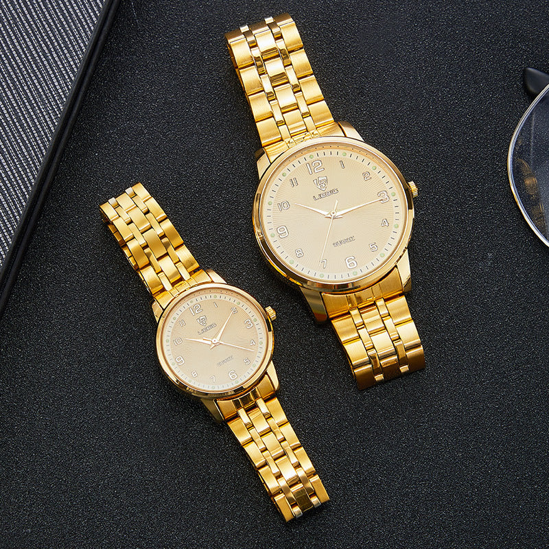 Rynx | Men's and women's steel link waterproof park watch