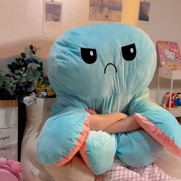 Rynx | Snugglebuddy - Cute Plush Octopus - Perfect Cuddle Toy For Kids
