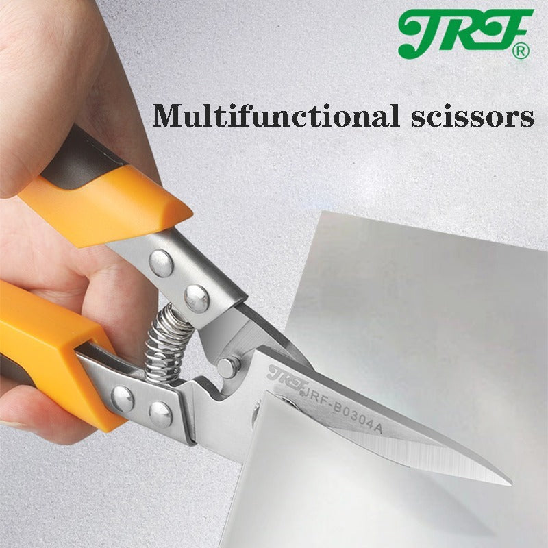 Rynx | Heavy-Duty Stainless Steel Industrial Shears – Precise Cutting for Metal, PVC, Tin, Ergonomic Grip, Rust-Resistant, Ideal for Professional & DIY Projects