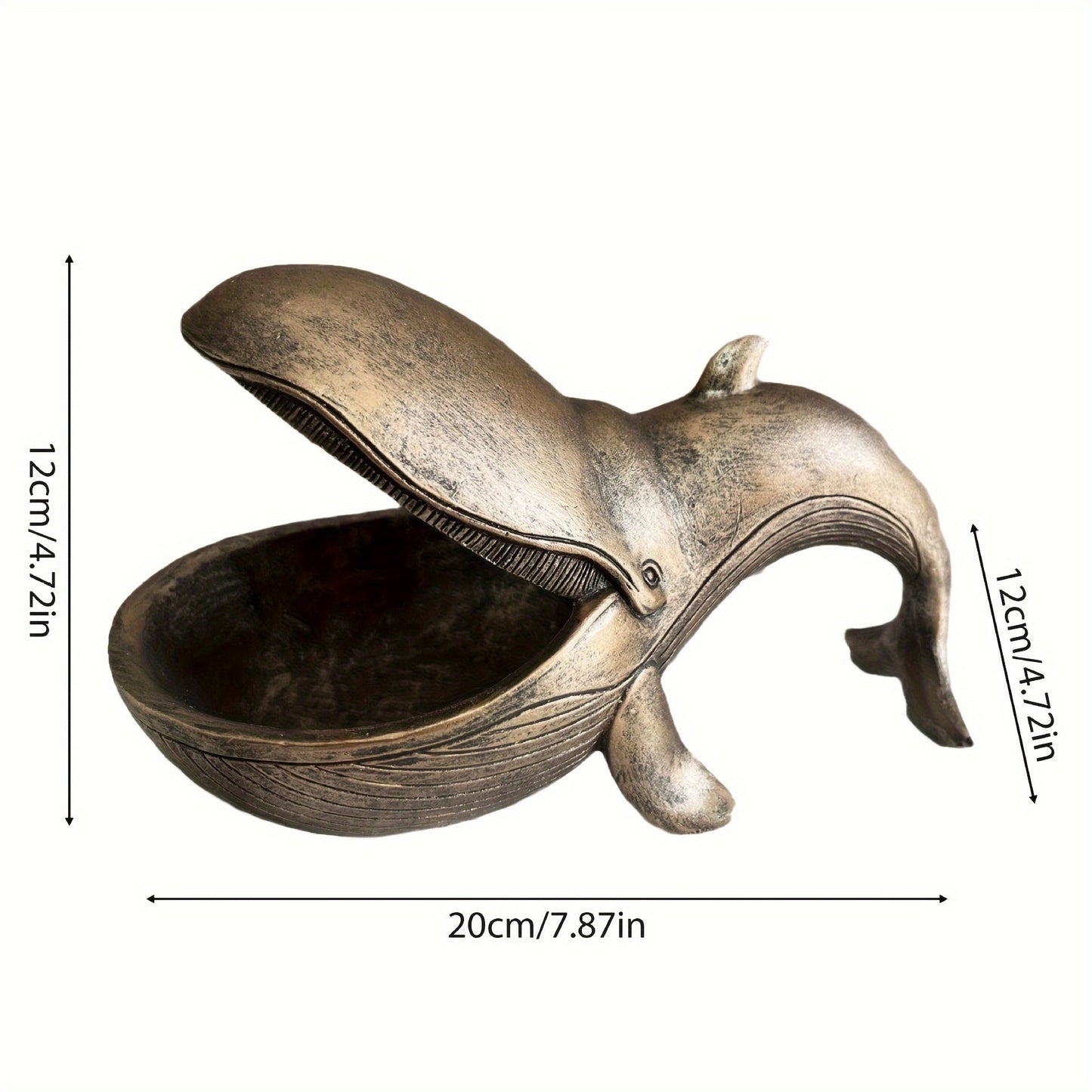 Rynx | WhaleDecor - Whale Sculpture Candy Plate & Storage Box
