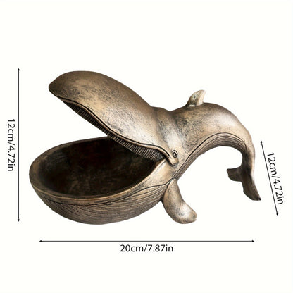 Rynx | WhaleDecor - Whale Sculpture Candy Plate & Storage Box