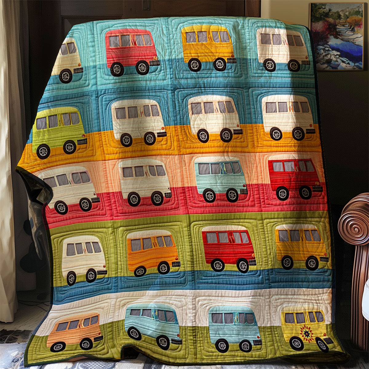 Rynx | Vintage Camper Van Quilt