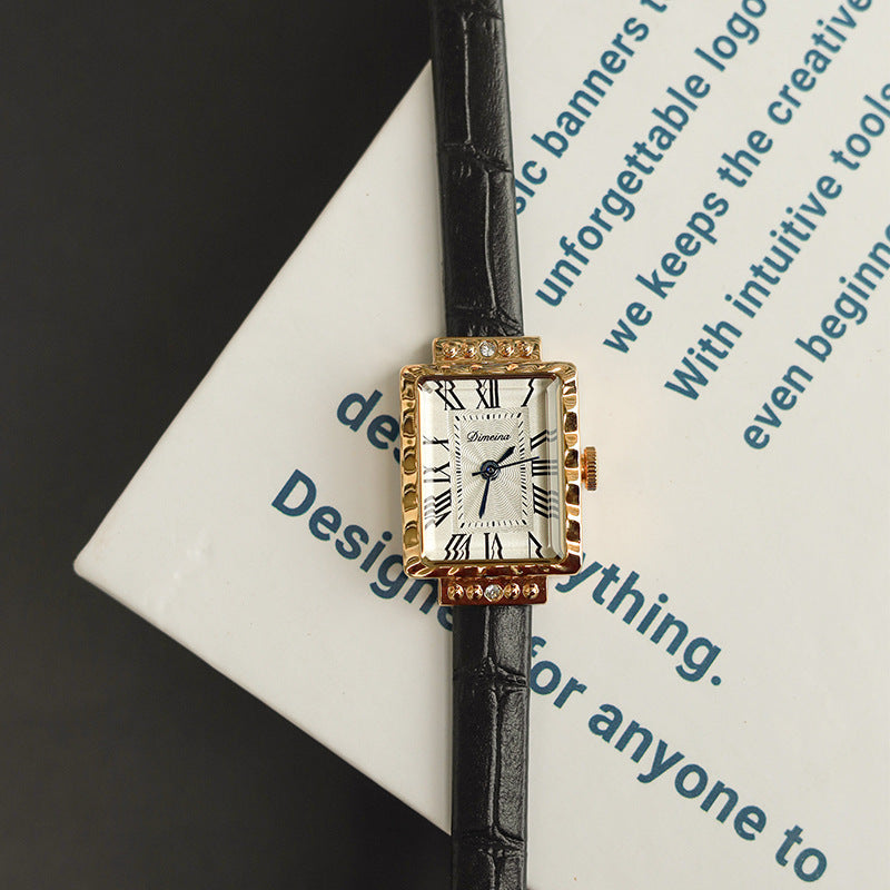 Rynx | Long Block Antique Pocket Watch Women