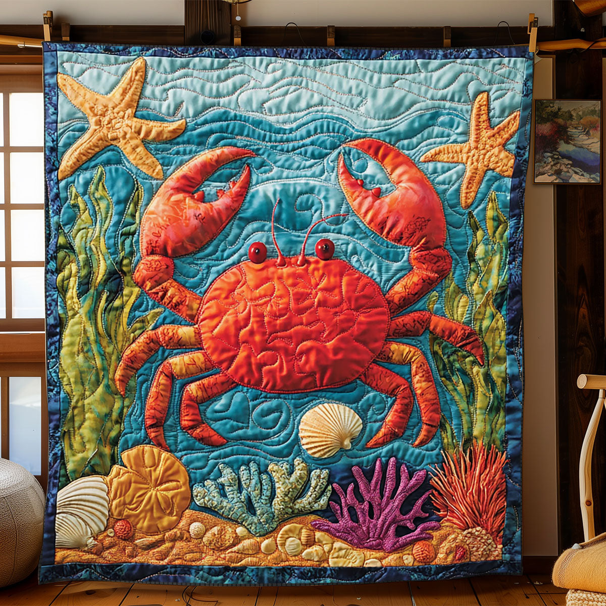 Rynx | Crab Coral Joy Quilt