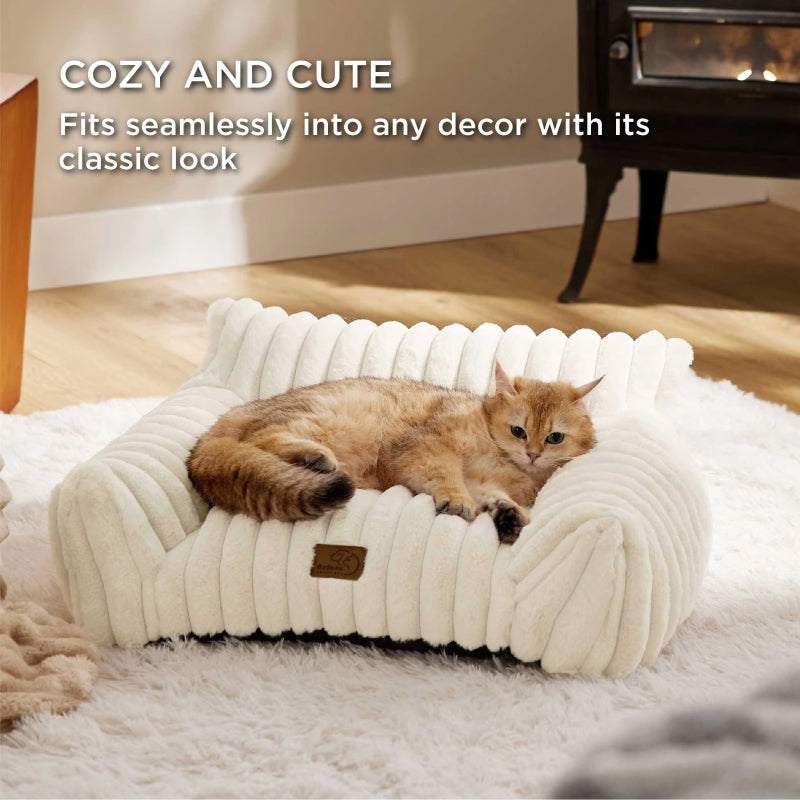Rynx | Warm Plush Cat and Dog Bed for Winter Comfort