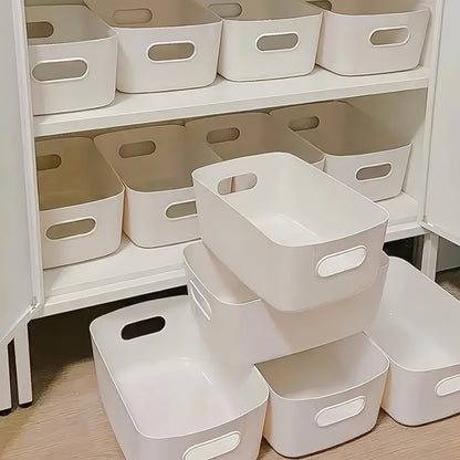 Rynx | Set of 10 Storage Boxes - Lightweight Plastic Organizer
