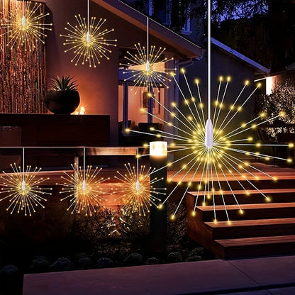 Rynx | SolarGlow - Solar Energy LED Garden Lighting with 90 Warm White LED Lights