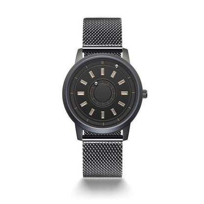 Rynx | Men's magnetic watch quartz original strap 40mm stainless steel strap
