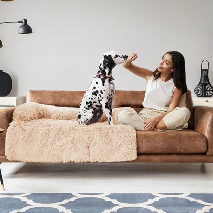 Rynx | Cozy Fluffy Large Dog Bed