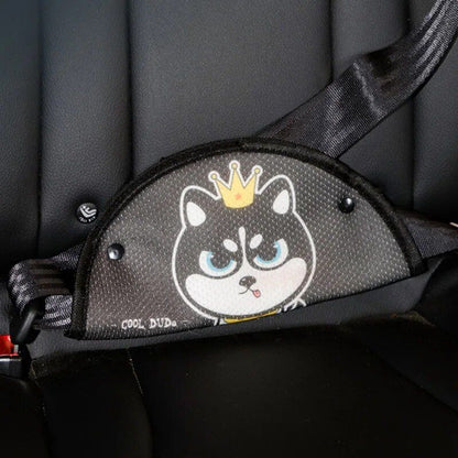 Rynx | Children's Cartoon Safety Seatbelt Cushion and Adjustment Set
