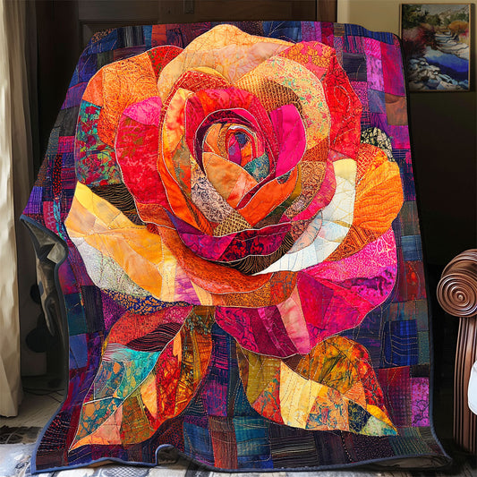 Rynx | Patchwork Rose Blanket