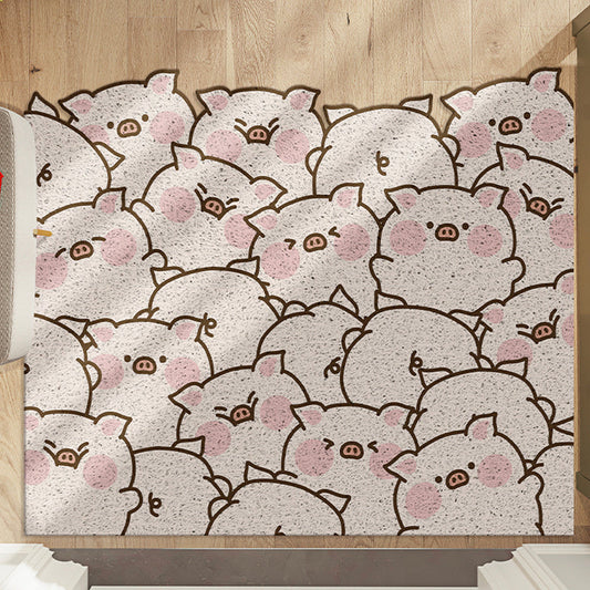 Rynx | A group of pigs PVC entrance mat
