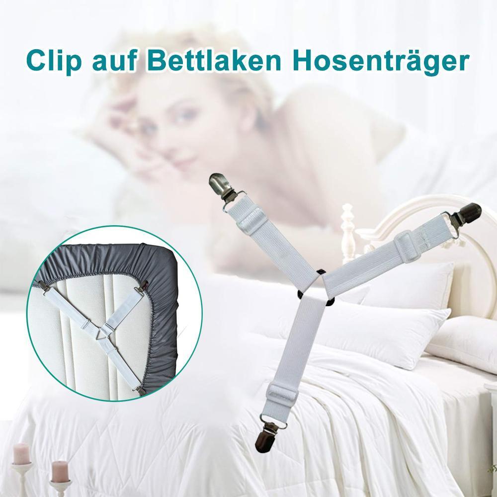 Rynx | Bed sheet fasteners, 8 adjustable triangle rubber bands
