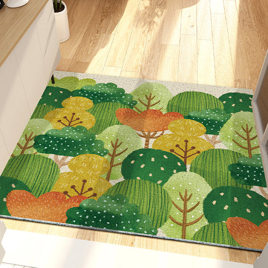 Rynx | Sweet green forest PVC entrance mat