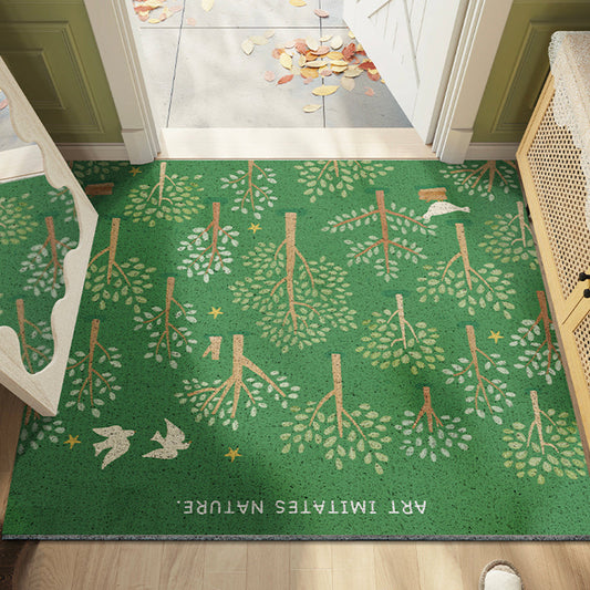 Rynx | Trees and Dove PVC Welcome Mat