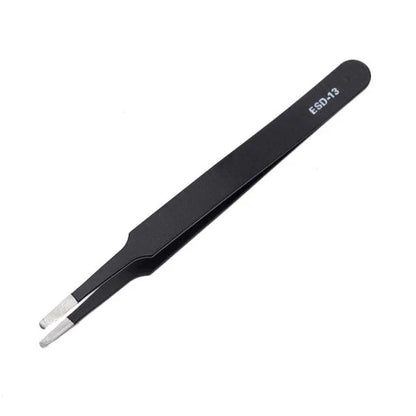 Rynx | Precision ESD Stainless Steel Tweezer Set - 6 Pieces for Delicate DIY Projects