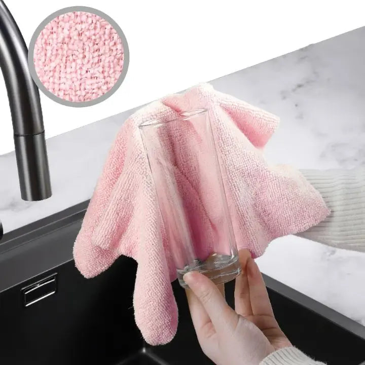 Rynx | 1 Roller Reusable Microfiber Cloths (20 Sheets) – Absorbent & Eco-Friendly
