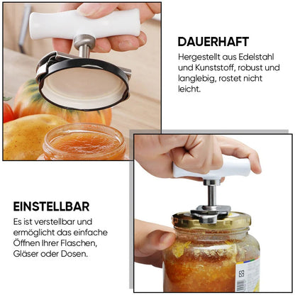 Rynx | Adjustable Size Stainless Steel Can Opener
