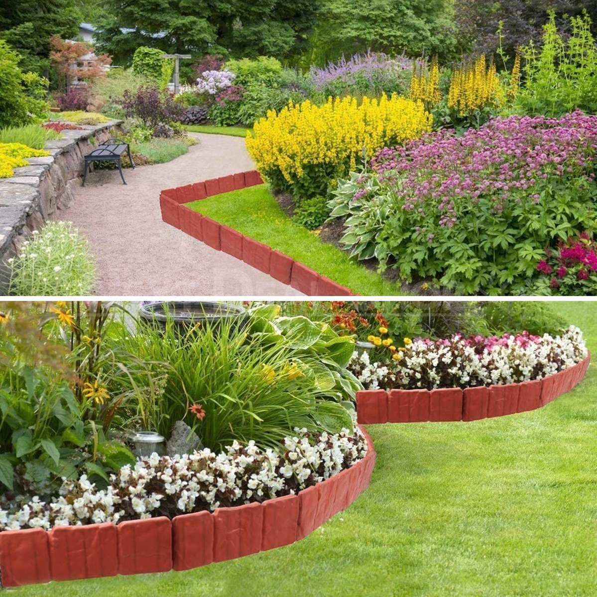 Rynx | 10 Pcs Decorative Flower Bed Edges