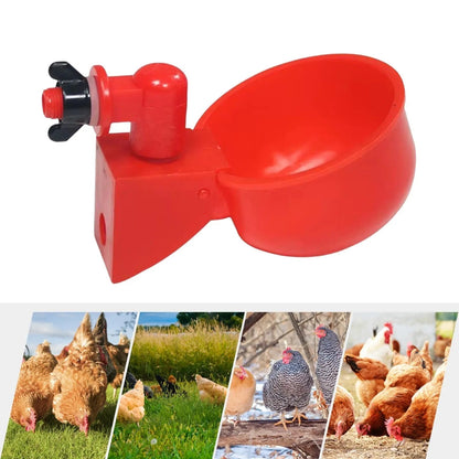 Rynx | 10 Piece Automatic Drinking Cups for Poultry – For Fresh Water Around the Clock