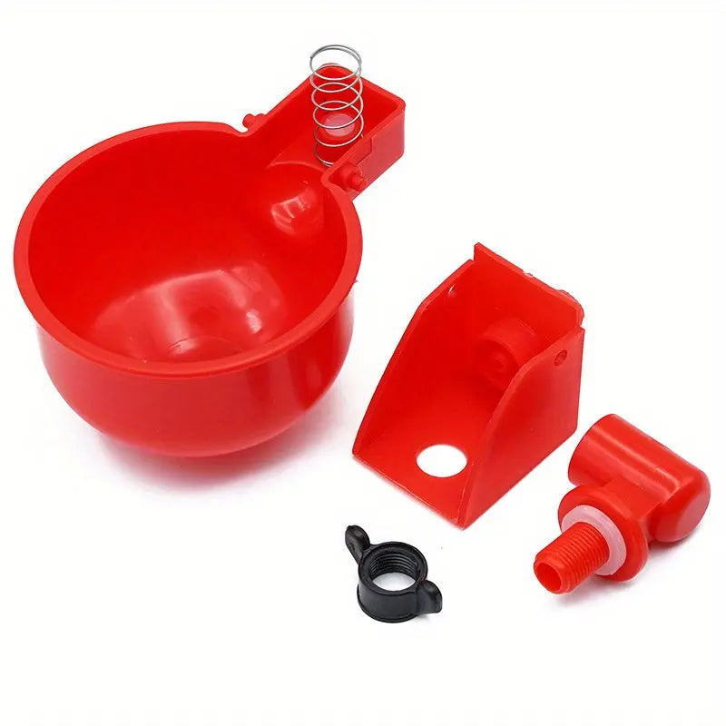Rynx | 10 Piece Automatic Drinking Cups for Poultry – For Fresh Water Around the Clock