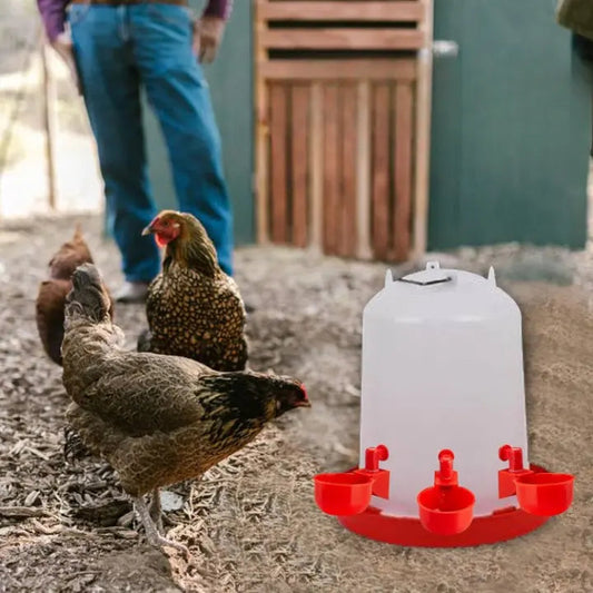 Rynx | 10 Piece Automatic Drinking Cups for Poultry – For Fresh Water Around the Clock