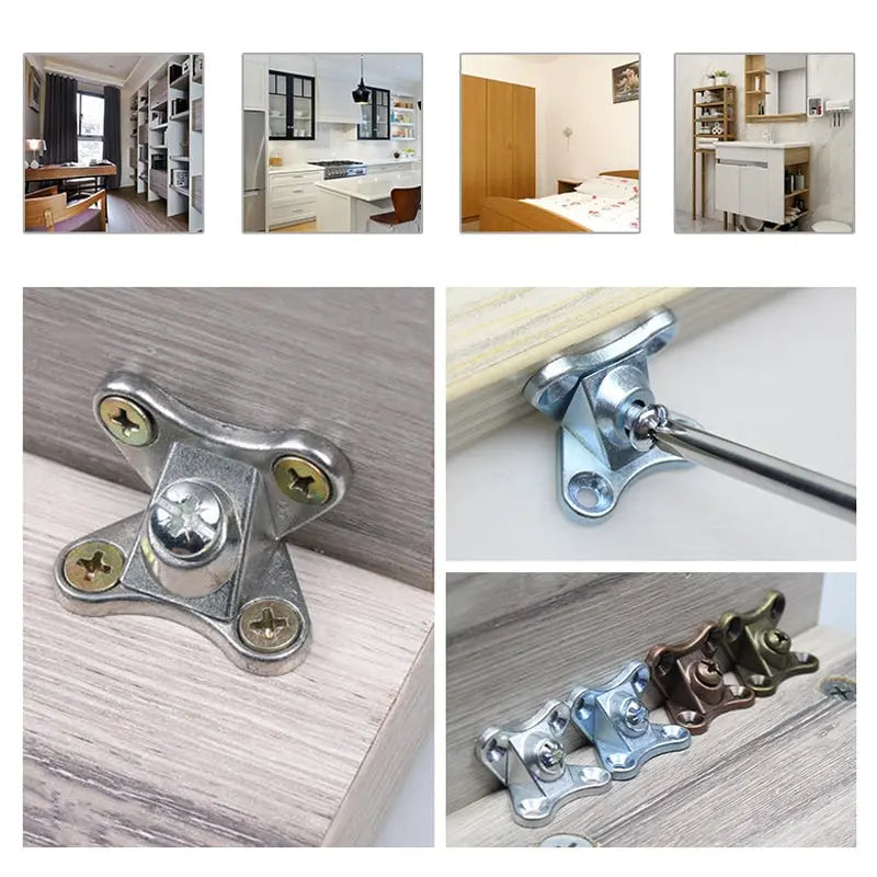 Rynx | 10 piece detachable corner connector set for furniture