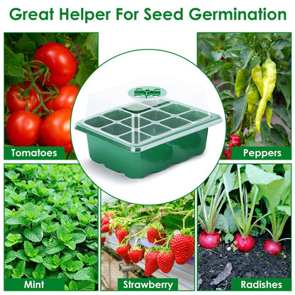 Rynx | 10-piece: Reusable seed starting tray set