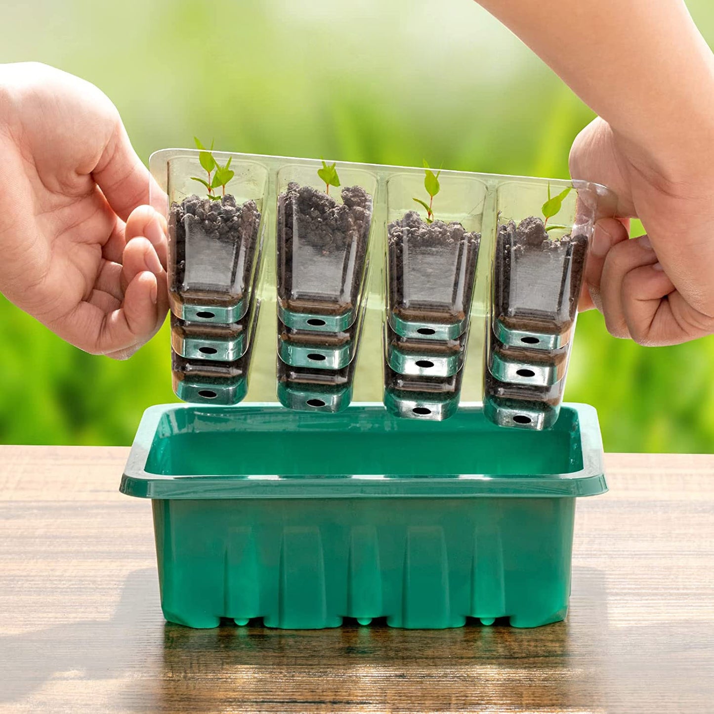 Rynx | 10-piece: Reusable seed starting tray set