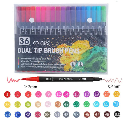 Rynx | 100 Paint-by-Numbers Book Set – Relaxing & Creative Painting Fun
