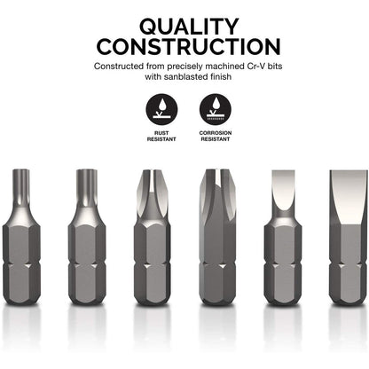 Rynx | 100 pieces: Neiko 10048A Premium Safety Bits Set