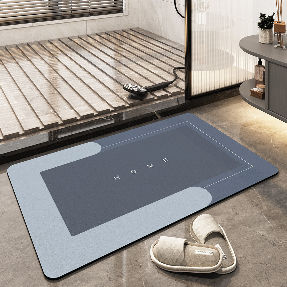 Rynx | Super Absorbent Doormat for Home, Bathroom Soft Quick Drying Mat