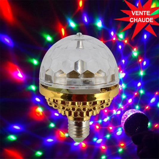 Rynx | LED Disco Ball Colorful Rotating Light Bulb