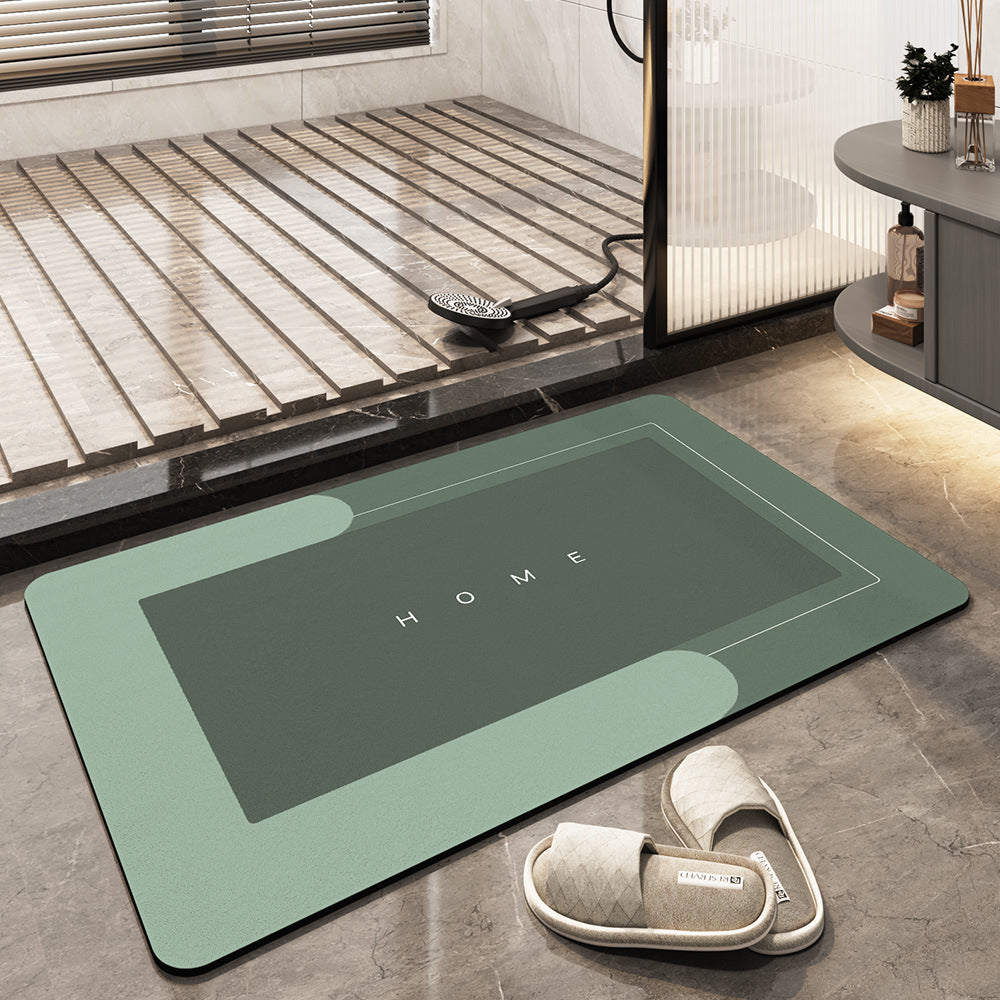 Rynx | Super Absorbent Doormat for Home, Bathroom Soft Quick Drying Mat