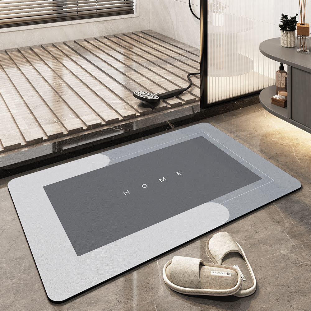 Rynx | Super Absorbent Doormat for Home, Bathroom Soft Quick Drying Mat