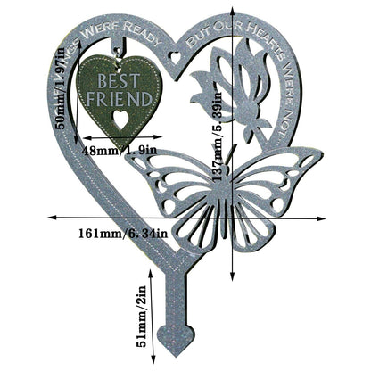 Rynx | Memorial Gift Butterfly Ornament - Garden Memorial Plaque