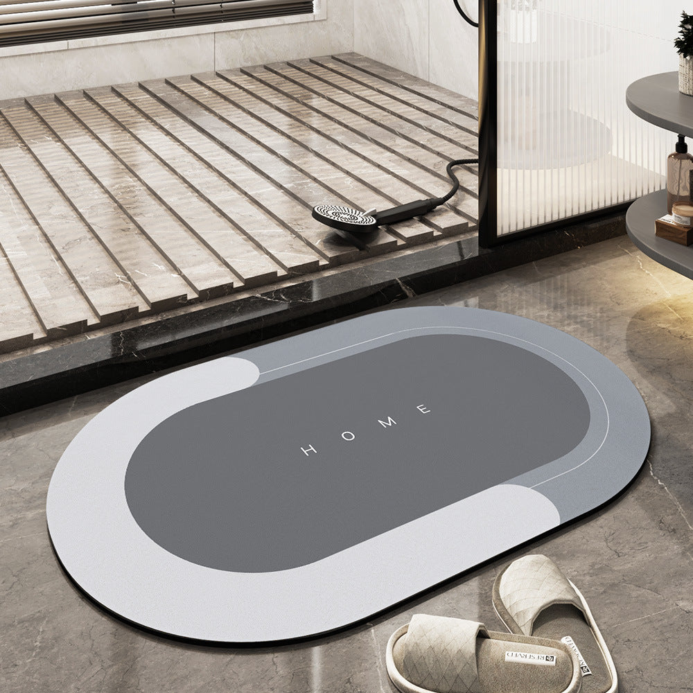 Rynx | Super Absorbent Doormat for Home, Bathroom Soft Quick Drying Mat